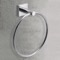 Modern Round Chrome Towel Ring